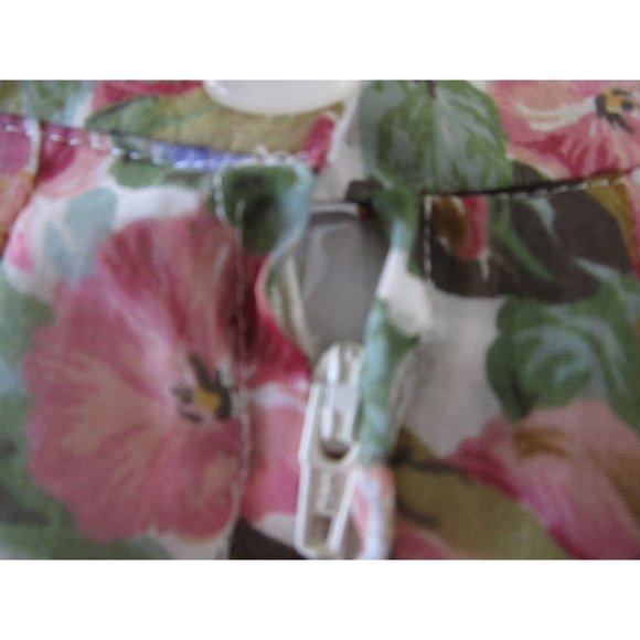 Ramsay of Dublin Floral Knife Pleat Skirt Lined Made in Ireland Large GUC - Picture 4 of 16